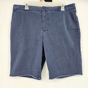 ATM Anthony Thomas Melillo Shorts Mens‎ 36 Blue Casual Chino Preppy FLAWS
